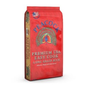 Peacock easy cook rice 1 x 10kg